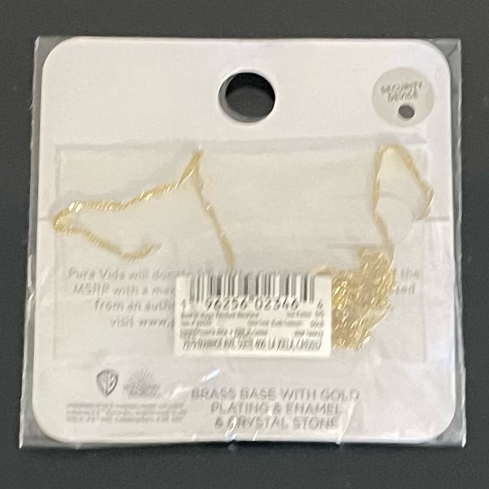 Pura Vida Harry Potter Book of Magic Pendant Necklace Gold Plated NIP - Picture 5 of 5